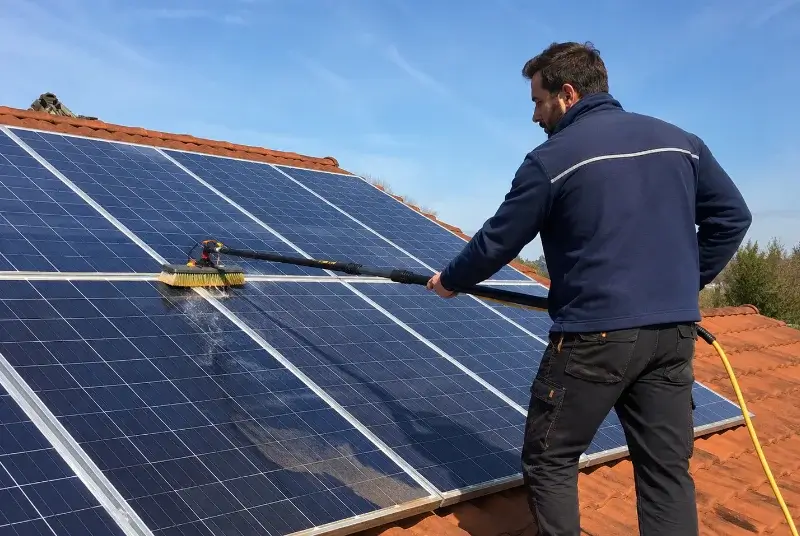 Nettoyage et entretien de panneaux solaires à Varrains